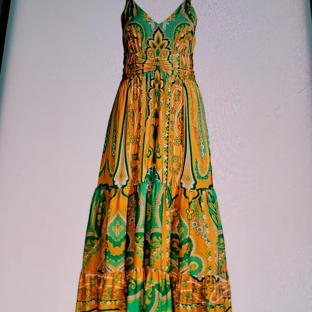 Kobi Halperin Printed Maxi Dress! NWT! - Picture 7 of 8